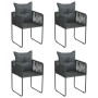 Juego de comedor para jardín 5 piezas negro von , Gartensets - Ref: Foro24-3156500, Preis: 387,74 €, Rabatt: %