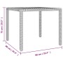 Set comedor de jardín 3 piezas con cojines ratán sintético gris von , Gartensets - Ref: Foro24-3157546, Preis: 346,42 €, Raba...