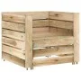 Garden pallet furniture set 2 pieces impregnated pine wood by vidaXL, Modular outdoor sofas - Ref: Foro24-316204, Price: 82,0...