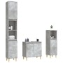 Set muebles de baño 2 piezas madera contrachapada gris hormigón von , Badezimmermöbel - Ref: Foro24-3185585, Preis: 174,95 €,...