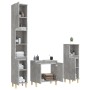 Set muebles de baño 2 piezas madera contrachapada gris hormigón von , Badezimmermöbel - Ref: Foro24-3185585, Preis: 174,95 €,...