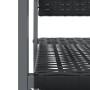 Juego de comedor para jardín 5 piezas ratán sintético y acero von , Gartensets - Ref: Foro24-3187007, Preis: 279,28 €, Rabatt: %