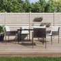 Juego comedor jardín 5 piezas y cojines ratán sintético y acero von , Gartensets - Ref: Foro24-3187053, Preis: 404,58 €, Raba...