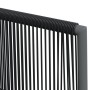 Set comedor jardín 5 pzas y cojines acero ratán sintético negro by , Garden sets - Ref: Foro24-3187066, Price: 380,18 €, Disc...