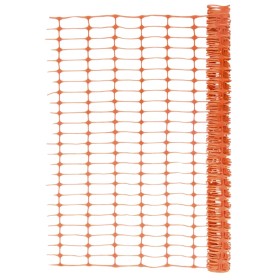 Orangefarbener Gartenzaun 50 m von vidaXL, Zaunpaneele - Ref: Foro24-150687, Preis: 48,92 €, Rabatt: %
