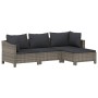 Set de muebles de jardín 8 pzas y cojines ratán sintético gris von , Gartensets - Ref: Foro24-3187267, Preis: 640,42 €, Rabat...