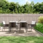 Juego comedor jardín 7 piezas y cojines ratán sintético y acero von , Gartensets - Ref: Foro24-3187058, Preis: 565,00 €, Raba...