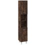 Set de muebles baño 3 pzas madera contrachapada roble ahumado von , Badezimmermöbel - Ref: Foro24-3187606, Preis: 198,22 €, R...