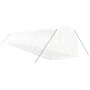 Invernadero con estructura de acero blanco 28 m² 14x2x2 m by , Greenhouses - Ref: Foro24-3188033, Price: 441,52 €, Discount: %