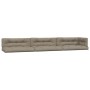 Cojines para palés 7 piezas tela gris taupe by , Cushions for chairs and sofas - Ref: Foro24-3188915, Price: 257,88 €, Discou...