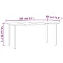 Juego de comedor de jardín 7 pzas ratán sintético y acero negro by , Garden sets - Ref: Foro24-3203317, Price: 370,96 €, Disc...