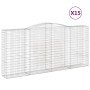 Cestas de gaviones 15 uds forma de arco hierro 400x50x180/200cm von , Töpfe und Pflanzgefäße - Ref: Foro24-3147057, Preis: 3,...