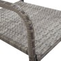 Juego de comedor jardín 5 pzas ratán sintético acero gris negro von , Gartensets - Ref: Foro24-3203292, Preis: 238,71 €, Raba...