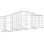 Cestas de gaviones 25 uds forma de arco hierro 200x30x60/80 cm von , Töpfe und Pflanzgefäße - Ref: Foro24-3145404, Preis: 1,0...