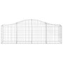 Cestas de gaviones 25 uds forma de arco hierro 200x30x60/80 cm von , Töpfe und Pflanzgefäße - Ref: Foro24-3145404, Preis: 1,0...