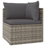 Set de muebles de jardín 5 pzas y cojines ratán sintético gris by , Garden sets - Ref: Foro24-3157372, Price: 460,99 €, Disco...