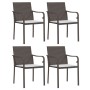 Juego comedor jardín 5 piezas y cojines ratán sintético y acero von , Gartensets - Ref: Foro24-3186938, Preis: 293,56 €, Raba...