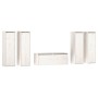 Muebles para TV 5 piezas madera maciza de pino blanco by , TV Furniture - Ref: Foro24-3100210, Price: 314,94 €, Discount: %