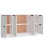 Aparadores 3 piezas madera contrachapada blanco von , Sideboards - Ref: Foro24-3115844, Preis: 156,02 €, Rabatt: %