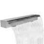 Fuente cascada rectangular piscina acero inoxidable 90 cm von , Brunnen und Wasserfälle - Ref: Foro24-41668, Preis: 140,26 €,...
