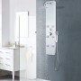 Panel ducha de vidrio 25x44,6x130 cm blanco von , Strahldüsen für Badewannen und Duschen - Ref: Foro24-142992, Preis: 205,59 ...