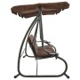 Banco balancín de jardín con dosel color café von , Gartenwippen - Ref: Foro24-313338, Preis: 276,73 €, Rabatt: %