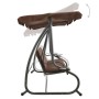 Banco balancín de jardín con dosel color café von , Gartenwippen - Ref: Foro24-313338, Preis: 276,73 €, Rabatt: %