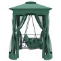 Cenador de jardín banco columpio convertible acero y tela verde von , Gartenwippen - Ref: Foro24-363327, Preis: 344,22 €, Rab...