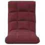 Tumbona de suelo plegable de tela rojo vino tinto von , Bodenstühle - Ref: Foro24-336592, Preis: 79,17 €, Rabatt: %