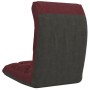 Tumbona de suelo plegable de tela rojo vino tinto von , Bodenstühle - Ref: Foro24-336592, Preis: 79,17 €, Rabatt: %