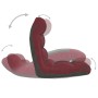 Tumbona de suelo plegable de tela rojo vino tinto von , Bodenstühle - Ref: Foro24-336592, Preis: 79,17 €, Rabatt: %