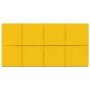 Paneles de pared 12 uds terciopelo amarillo 60x30 cm 2,16 m² von , Wandverkleidung - Ref: Foro24-344090, Preis: 59,94 €, Raba...
