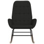 Silla mecedora de tela negra von , Schaukelstühle - Ref: Foro24-341259, Preis: 125,46 €, Rabatt: %