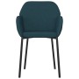 Sillas de comedor 2 unidades terciopelo azul de , Sillas de comedor - Ref: Foro24-344700, Precio: 115,36 €, Descuento: %
