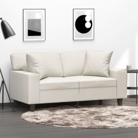 Cojines decorativos 2 uds cuero sintético crema 40x40 cm by , Cushions - Ref: Foro24-349480, Price: 26,90 €, Discount: %