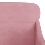 Sillón de terciopelo rosa 63x76x80 cm by , Armchairs - Ref: Foro24-351439, Price: 93,32 €, Discount: %