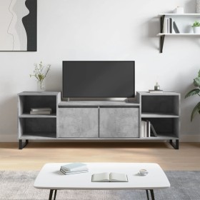 Mueble para TV madera contrachapada gris hormigón 160x35x55 cm by , TV Furniture - Ref: Foro24-831352, Price: 96,01 €, Discou...