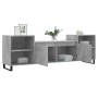 Mueble para TV madera contrachapada gris hormigón 160x35x55 cm de , Muebles TV - Ref: Foro24-831352, Precio: 95,86 €