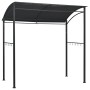 Cenador de barbacoa acero gris antracita 215x150x220 cm de , Carpas y cenadores - Ref: Foro24-48603, Precio: 163,47 €, Descue...