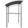 Cenador de barbacoa acero gris antracita 215x150x220 cm de , Carpas y cenadores - Ref: Foro24-48603, Precio: 163,47 €, Descue...