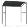 Cenador de barbacoa acero gris antracita 215x150x220 cm de , Carpas y cenadores - Ref: Foro24-48603, Precio: 163,47 €, Descue...
