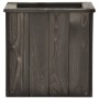 Arriate de madera maciza de pino gris oscuro 38x41x40 cm von , Töpfe und Pflanzgefäße - Ref: Foro24-315416, Preis: 49,43 €, R...