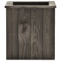 Arriate de madera maciza de pino gris oscuro 38x41x40 cm von , Töpfe und Pflanzgefäße - Ref: Foro24-315416, Preis: 49,43 €, R...