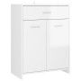 Armario de baño madera contrachapada blanco brillo 60x33x80 cm von , Badezimmermöbel - Ref: Foro24-805030, Preis: 86,74 €, Ra...