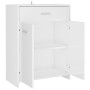 Armario de baño madera contrachapada blanco brillo 60x33x80 cm von , Badezimmermöbel - Ref: Foro24-805030, Preis: 86,74 €, Ra...
