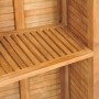 Mesa de bar plegable de madera teca maciza 155x53x105 cm by , Garden tables - Ref: Foro24-43804, Price: 444,45 €, Discount: %