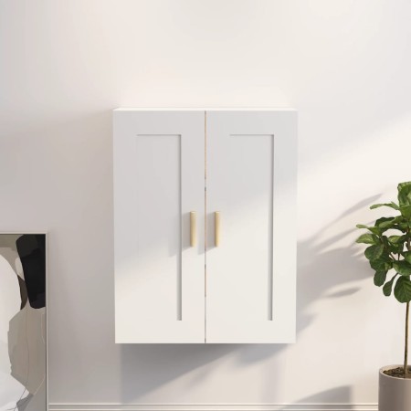 Armario de pared madera de ingeniería blanco 69,5x32,5x90 cm by , Shelves and shelves - Ref: Foro24-812294, Price: 76,35 €, D...