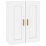 Armario de pared madera de ingeniería blanco 69,5x32,5x90 cm by , Shelves and shelves - Ref: Foro24-812294, Price: 76,35 €, D...