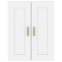Armario de pared madera de ingeniería blanco 69,5x32,5x90 cm by , Shelves and shelves - Ref: Foro24-812294, Price: 76,35 €, D...