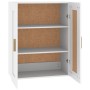 Armario de pared madera de ingeniería blanco 69,5x32,5x90 cm by , Shelves and shelves - Ref: Foro24-812294, Price: 76,35 €, D...